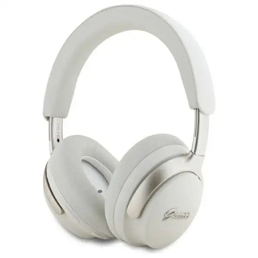Guess Bluetooth ANC Headphones GUBHC22PSFCSME Beige/Beige Metal Script Logo - Headphones and speakers<<<HurtelXML