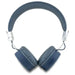Guess Bluetooth ENC GUBH70PGTSPSB on-ear headphones blue/blue Grained Classic Round Shape - Headphones