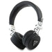 Guess Bluetooth ENC GUBH70PGTSPSK on-ear headphones black/black Grained Classic Round Shape - Headphones