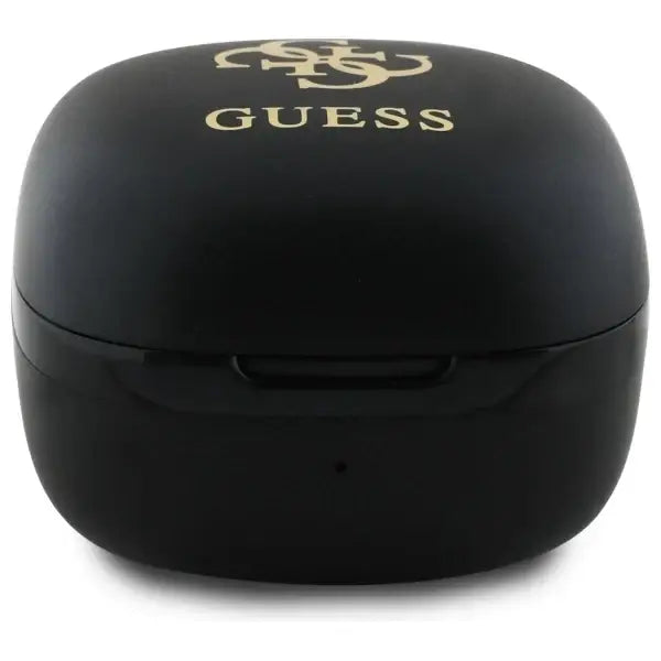 Guess Bluetooth headphones GUTWSJ144ESK TWS + docking station black/black Iridescent 4G Printed Logo - Headphones