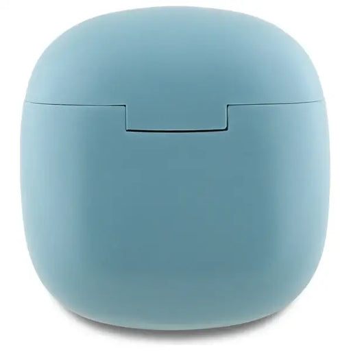 Guess Bluetooth headphones GUTWSJ14ESGQ TWS + docking station turquoise/turquoise Printed Classic Logo - Headphones