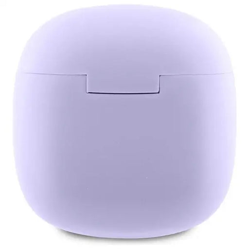 Guess Bluetooth headphones GUTWSJ14ESGU TWS + docking station purple/purple Printed Classic Logo - Headphones