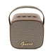Guess Bluetooth speaker GUWSB2P4SMW Speaker mini brown/bown 4G Leather Script Logo with Strap - Headphones