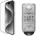 Guess BP Rhinestone 2in1 Screen Protector and Camera Lens Set for iPhone 16 Pro Max - Gold - Cell phone tempered