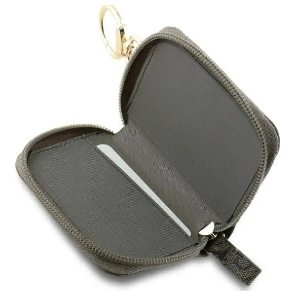 Guess Cable Pouch GUABP4DPTW Brown/brown 4G Triangle Cable Pouch - *Temporary category<<<HurtelXML