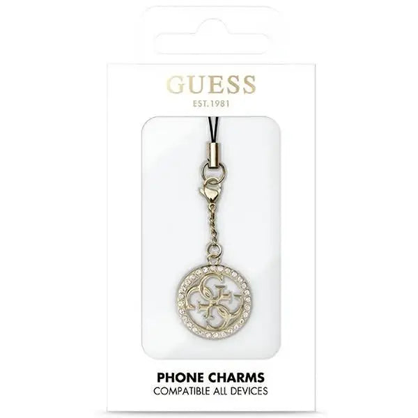 Guess case GUCPM4DRD Phone Strap 4G Rhinestone Charm - Other cell phone equipment<<<HurtelXML