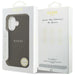 Guess Classic Logo MagSafe Case for iPhone 17 - Brown - Cell phone cases and covers<<<HurtelXML