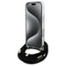 Guess Crossbody Cord 4G Print Case for iPhone 16 - Black - Cell phone cases and covers<<<HurtelXML
