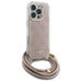 Guess Crossbody Cord 4G Print Case with Lanyard for iPhone 16 Pro - Pink - Cell phone cases and covers<<<HurtelXML