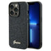 Guess Disco Metal Script case for iPhone 13 Pro Max - black - Cell phone cases and covers<<<HurtelXML