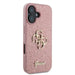 Guess Fixed Glitter Big 4G Case for iPhone 16 Plus 6.7’’ - Pink - Cell phone cases and covers<<<HurtelXML
