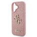 Guess Fixed Glitter Big 4G Case for iPhone 16 Plus 6.7’’ - Pink - Cell phone cases and covers<<<HurtelXML