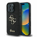 Guess Fixed Glitter Big 4G case for iPhone 16 Pro - black - Cell phone cases and covers<<<HurtelXML