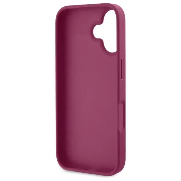 Guess Fixed Glitter Big 4G case for iPhone 16 - purple - Cell phone cases and covers<<<HurtelXML