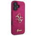 Guess Fixed Glitter Big 4G case for iPhone 16 - purple - Cell phone cases and covers<<<HurtelXML