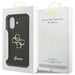 Guess Fixed Glitter Big 4G case for iPhone 17 - black - Cell phone cases and covers<<<HurtelXML