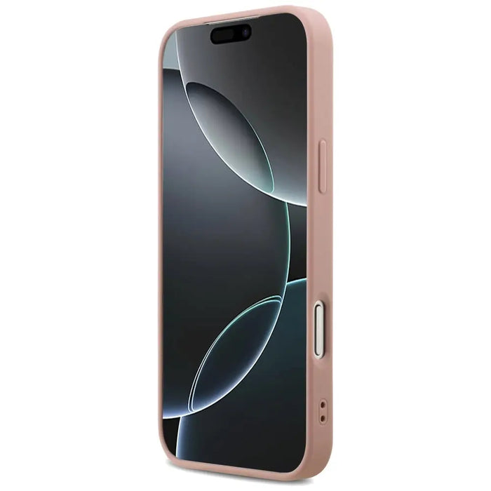 Guess Fixed Glitter Big 4G Case for iPhone 17 Pro Max - Pink - Cell phone cases and covers<<<HurtelXML