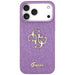 Guess Fixed Glitter Big 4G case for iPhone 17 Pro Max - purple - Cell phone cases and covers<<<HurtelXML
