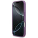 Guess Fixed Glitter Big 4G case for iPhone 17 - purple - Cell phone cases and covers<<<HurtelXML