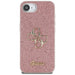 Guess Fixed Glitter Big 4G iPhone 16e Case - Pink - Cell phone cases and covers<<<HurtelXML