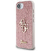 Guess Fixed Glitter Big 4G iPhone 16e Case - Pink - Cell phone cases and covers<<<HurtelXML