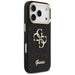 Guess Fixed Glitter Big 4G Metal Frame case for iPhone 17 Pro - black - Cell phone cases and covers<<<HurtelXML