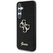 Guess Fixed Glitter Big 4G Metal Logo case for Samsung Galaxy S25 Plus black - Cell phone cases and covers<<<HurtelXML