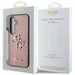 Guess Fixed Glitter Big 4G Metal Logo Case for Samsung Galaxy S25 Pink - Cell phone cases and covers<<<HurtelXML