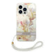 Guess Flower Strap iPhone 14 Pro 6.1’’ Case - Purple - Cell phone cases and covers<<<HurtelXML