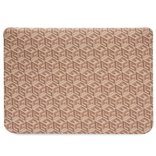 Guess GCube Stripes case for a 14’’ laptop - brown - Laptop bags<<<HurtelXML