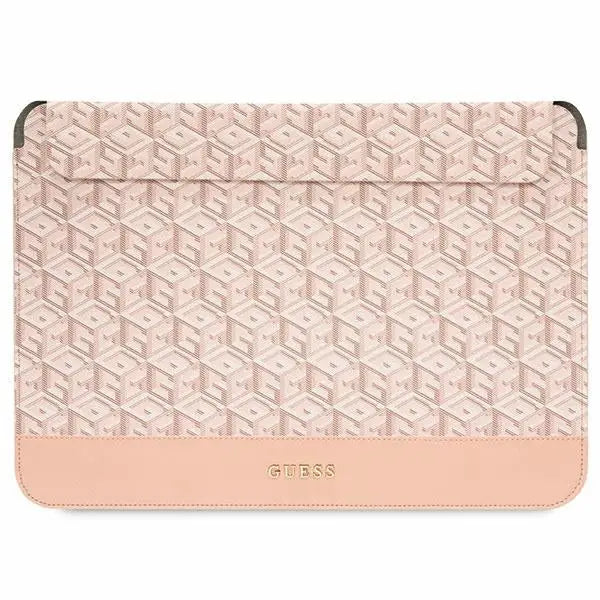 Guess GCube Stripes case for a 14’’ laptop - pink - Laptop bags<<<HurtelXML