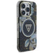 Guess Glitter Flowers Triangle Buttons MagSafe case for iPhone 16 Pro black - Cell phone cases and covers<<<HurtelXML