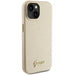 Guess Glitter Glossy Script case for iPhone 15 - gold - Cell phone cases and covers<<<HurtelXML