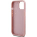 Guess Glitter Script Big 4G case for iPhone 15 - pink - Cell phone cases and covers<<<HurtelXML