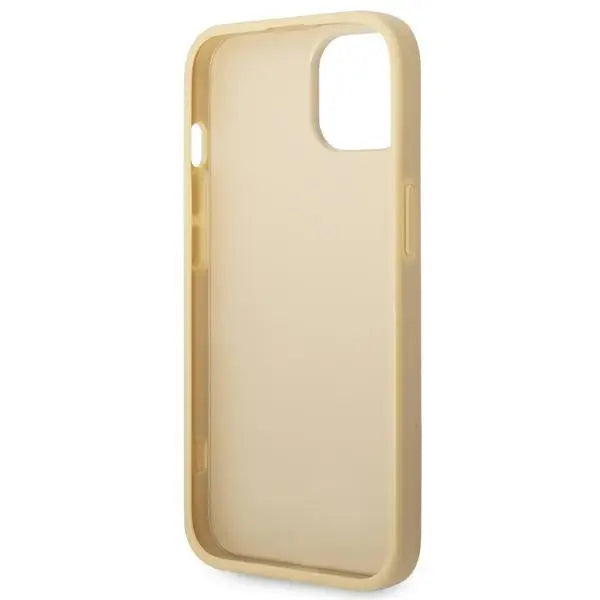 Guess Glitter Script Case for iPhone 14 Plus - Gold - Cell phone cases and covers<<<HurtelXML
