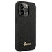 Guess Glitter Script Case for iPhone 14 Pro - Black - Cell phone cases and covers<<<HurtelXML