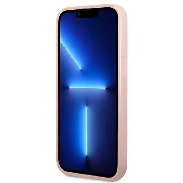 Guess Glitter Script Case for iPhone 14 Pro Max - Pink - Cell phone cases and covers<<<HurtelXML