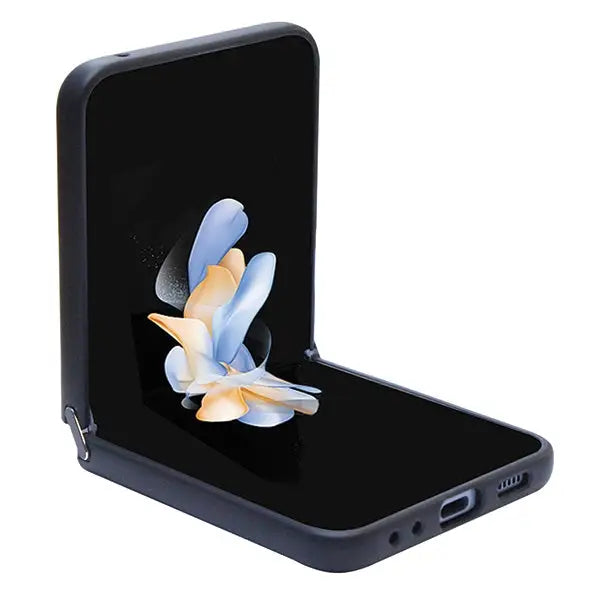 Guess Glitter Script case for Samsung Galaxy Z Flip 5 - black - Cell phone cases and covers<<<HurtelXML