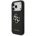 Guess Grained Big 4G & Classic Logo case for iPhone 17 Pro - black - Cell phone cases and covers<<<HurtelXML