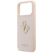 Guess Grained Big 4G & Classic Logo Case for iPhone 17 Pro Max - Pink - Cell phone cases and covers<<<HurtelXML
