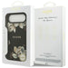 Guess Grained Flowers Classic Logo MagSafe case for iPhone Air - black - Cell phone cases and covers<<<HurtelXML