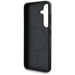 Guess Grained Hot Stamp Peony Pattern Triangle Logo MagSafe Case for Samsung Galaxy S25 Black - Cell phone cases