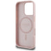 Guess Grained Hot Stamp Peony Triangle Logo MagSafe iPhone 16 Pro Case - Pink - Cell phone cases and covers<<<HurtelXML