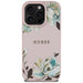 Guess Grained Printed Flower Pattern MagSafe Case for iPhone 16 Pro Pink - Cell phone cases and covers<<<HurtelXML