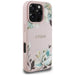 Guess Grained Printed Flower Pattern MagSafe Case for iPhone 16 Pro Pink - Cell phone cases and covers<<<HurtelXML