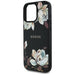 Guess Grained Printed Flower Pattern MagSafe case for iPhone 16 Pro black - Cell phone cases and covers<<<HurtelXML