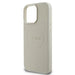 Guess Grained Ring MagSafe case for iPhone 16 Pro - beige - Cell phone cases and covers<<<HurtelXML