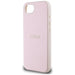Guess Grained Ring MagSafe iPhone 16e Case - Pink - Cell phone cases and covers<<<HurtelXML