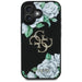 Guess Grained Roses Big 4G logo case for iPhone 16 - black - Cell phone cases and covers<<<HurtelXML