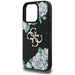 Guess Grained Roses Big 4G logo iPhone 16 Pro case - black - Cell phone cases and covers<<<HurtelXML